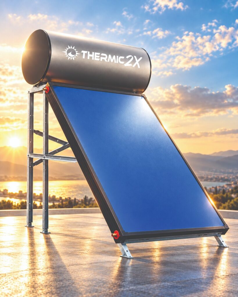 Ο νέος ηλιακός συλλέκτης 2X του THERMIC 2X